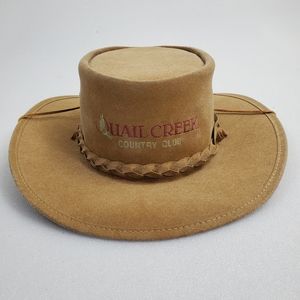 Quail Creek Country Club IBF Aussie Tan Golf Hat Ian Baker-Finch Large